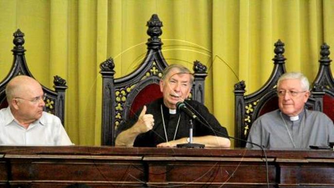El nou bisbe, compromès a estudiar el litigi de l'art