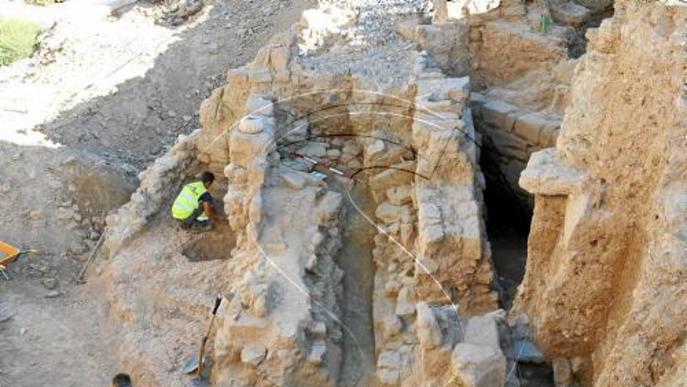 La Paeria deixarà visibles algunes restes arqueològiques de l'antic barri jueu