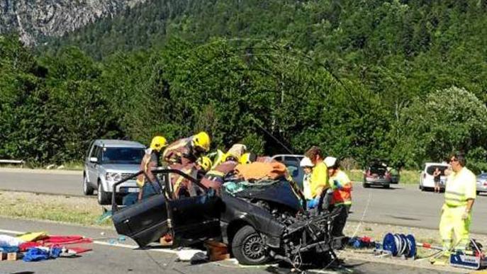 Mor una veïna de Bossòst en un altre accident a la carretera N-230