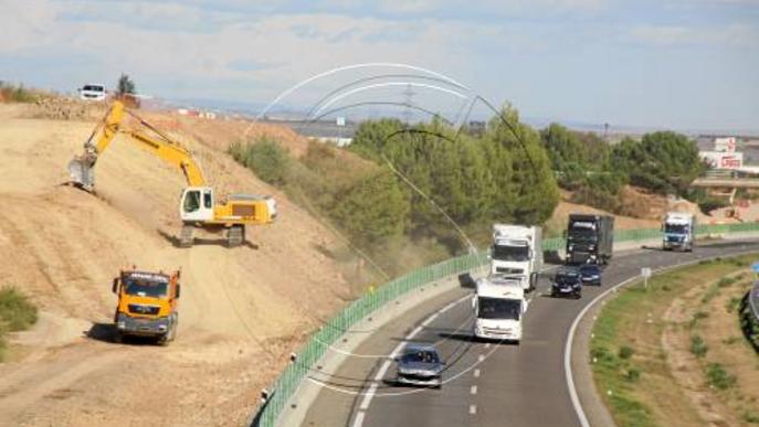 Ajuntaments i empreses reclamen l'accés des de l'autovia A-14 a Rosselló