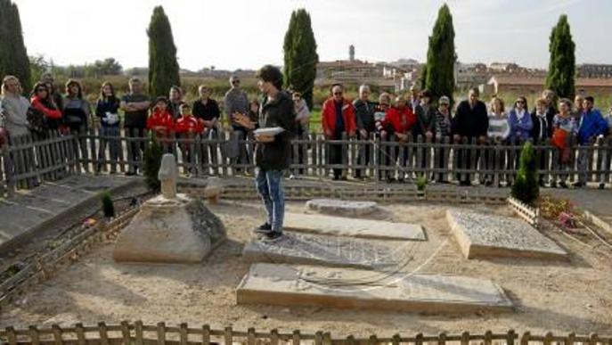 Puigverd de Lleida difon el seu patrimoni funerari
