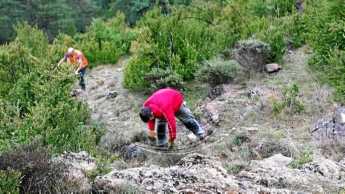 Les Valls d'Aguilar estrena 50 km de camins recuperats a jova