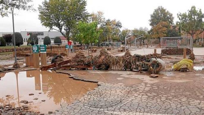 Dos milions d'euros en danys per les inundacions del Sió i l'Ondara