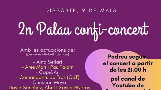 El Palau d'Anglesola celebra el segon Palau Confi-concert