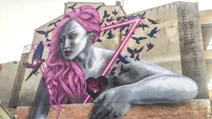 Arrenca la segona edició del Torrefarrera Street Art Festival amb 13 artistes del grafit