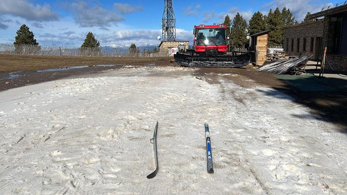 ⏯️ Les estacions d'esquí donen quasi per acabada la temporada arran de la pujada de temperatures