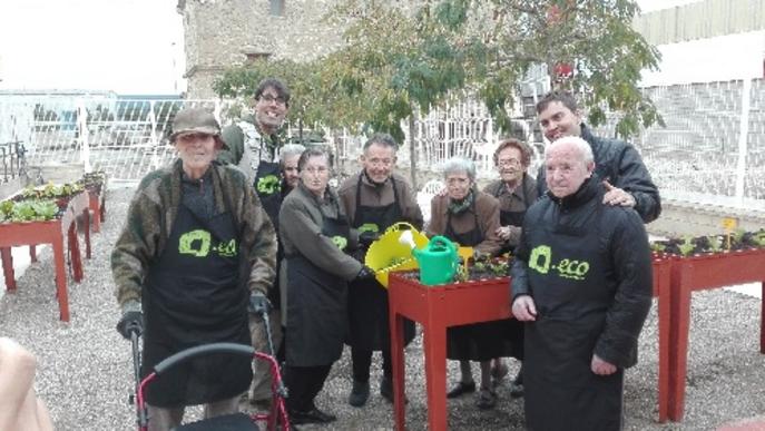 Horts terapèutics per a gent gran a Juneda i Maials