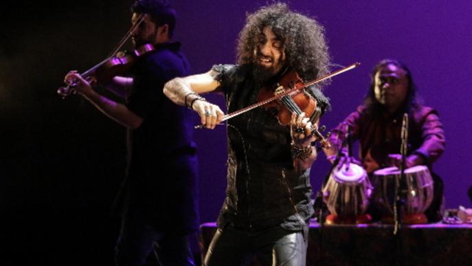 El violinista Ara Malikian torna a triomfar a la Llotja de Lleida