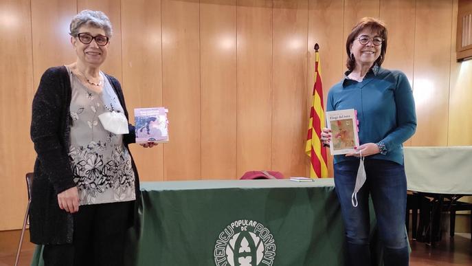 Marialba Revés a la seva presentació del llibre a l'Ateneu Popular