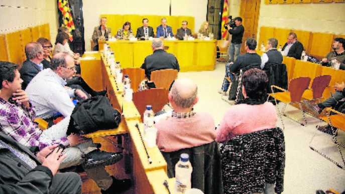 Els alcaldes de l'Urgell reclamen dispositius que alerten de riuades