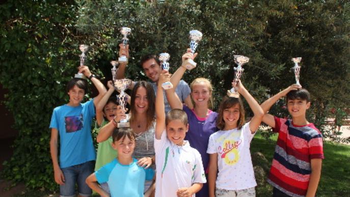 Cinc títols per als jugadors del CT Urgell al Trofeu Aniversari