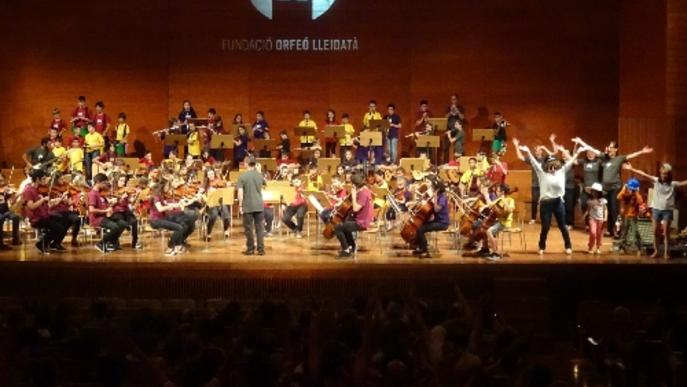 Més de 300 intèrprets al concert de final de curs de l’Escola de l’Orfeó