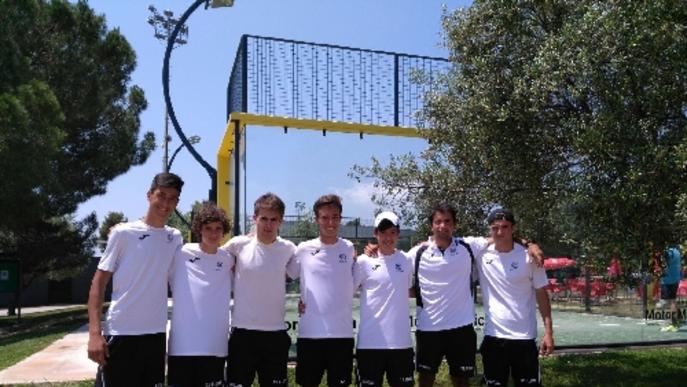 L’equip cadet masculí del CT Lleida, a vuitens de l’Estatal