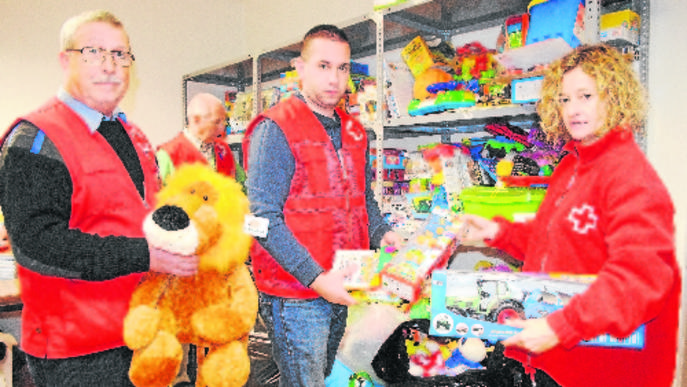 Creu Roja comença al Pla la campanya de recollida de joguets