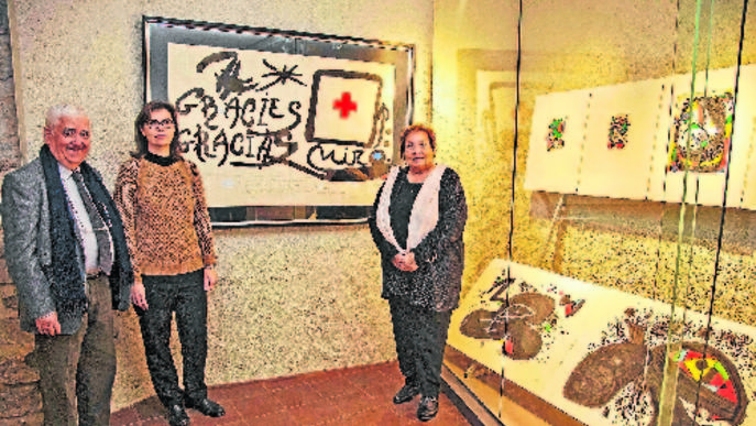 Art solidari de Miró a l'Espai Mayoral de Verdú