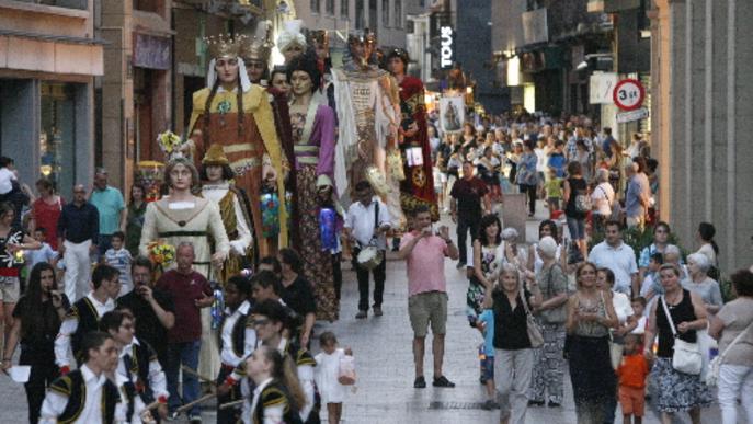 Els fanalets il·luminen Lleida