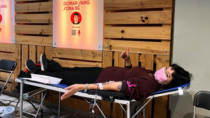 ⏯️ Arrenca la Marató de Donants de Sang amb la meta de disposar de reserves per a vuit dies