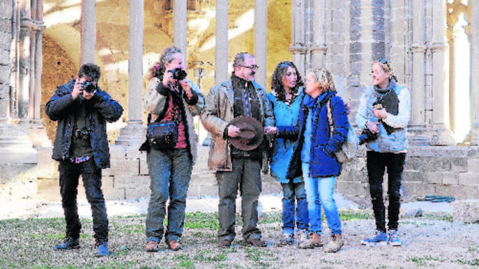Localitzadors de cine i publicitat "examinen" la Lleida monumental