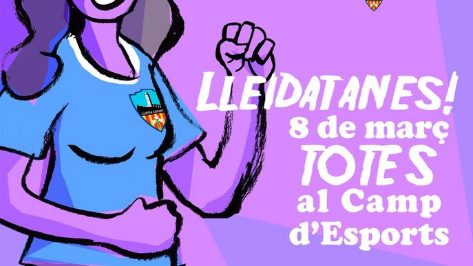 El Lleida Esportiu es suma al Dia de la Dona amb entrades gratuïtes pel diumenge