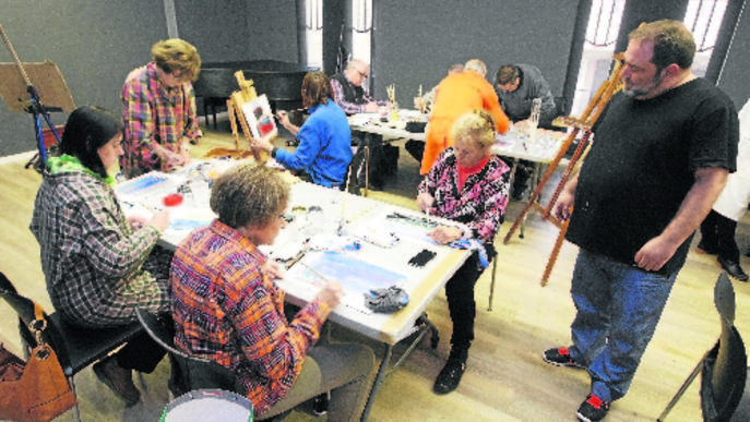 Taller de pintura de paisatge al CaixaForum Lleida