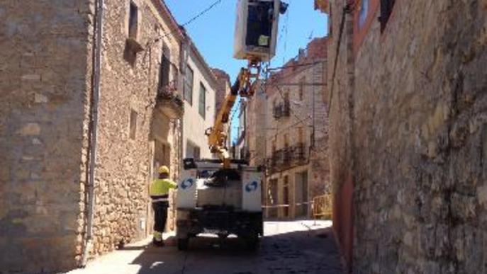 Seixanta cases de Ciutadilla, sense llum al caure l’estesa