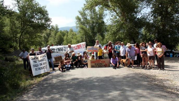 Actuació d’urgència en els camins rurals de tot el Jussà