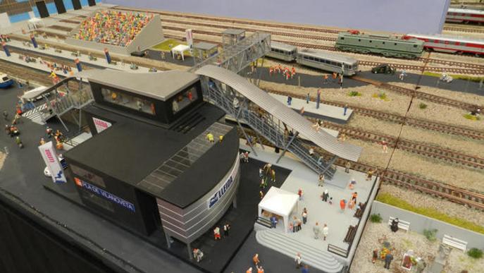 Expo Tren arranca amb una maqueta futurista