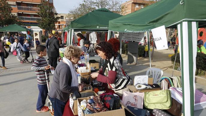 El comerç de la Bordeta es reivindica amb un mercat