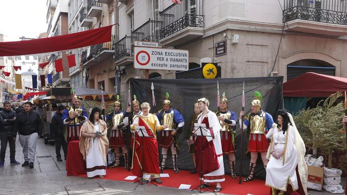 Tanca amb èxit la primera edició del mercat romà d’Ilerda de l’Eix Comercial