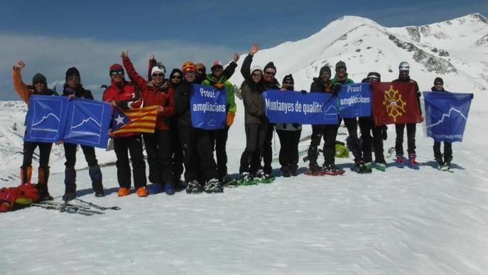 Protestes contra l'ampliació de l'estació d'esquí de Baqueira Beret