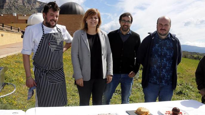 Astronomia i cuina, juntes en un menú al Montsec