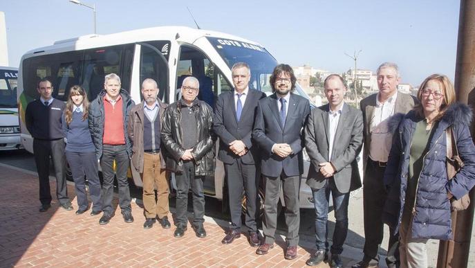 Nou autobús a la demanda entre Cervera i Solsona