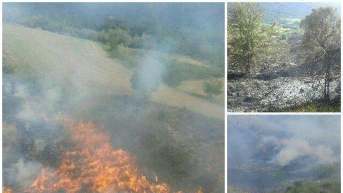 Denunciat per causar un foc al Pallars Jussà