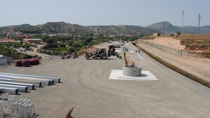 L'Algerri-Balaguer ja instal·la panells solars per bombar aigua