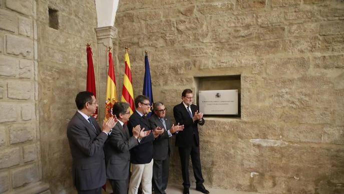 Rajoy rebutja “camins de ruptura” i veu el parador un exemple de col·laboració