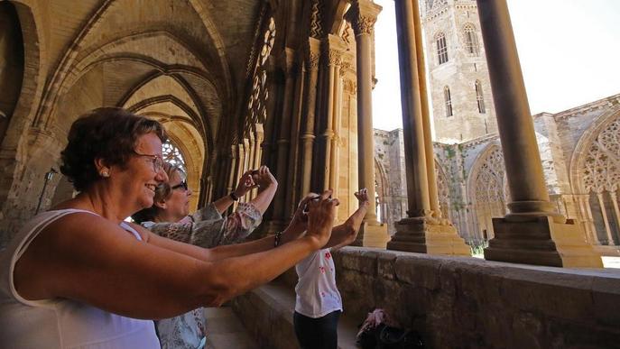 La Seu Vella fa el seu agost turístic amb prop de 250 visites diàries