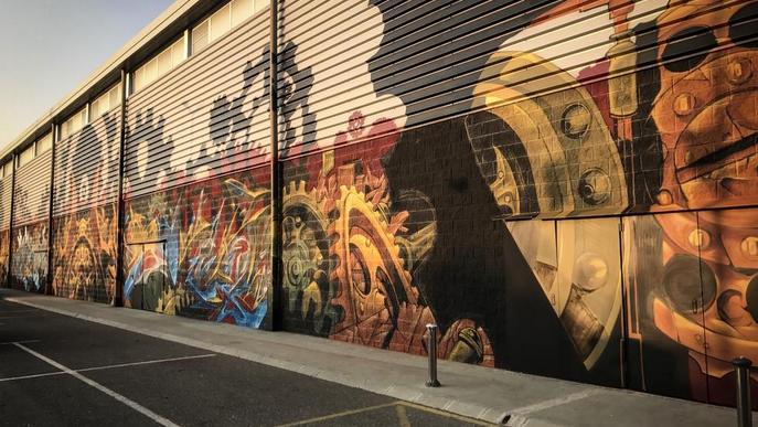 Grafiters de València i Madrid guanyen el primer Street Art festival de Torrefarrera