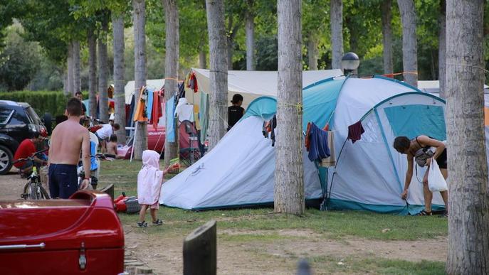 Els càmpings lideren l’auge del turisme, amb un 15% més