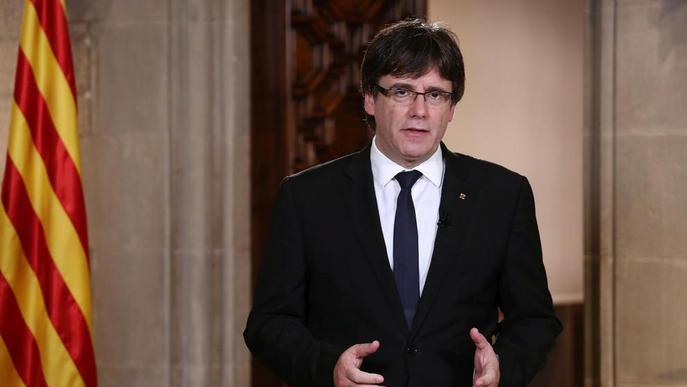 Puigdemont, disposat a “un procés de mediació”, carrega contra el rei Felip VI