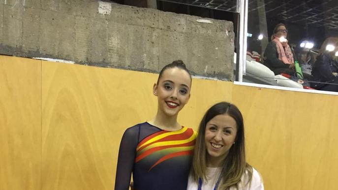 Ariadna López, del CPA Mollerussa, acaba vuitena el Campionat d'Espanya infantil de patinatge