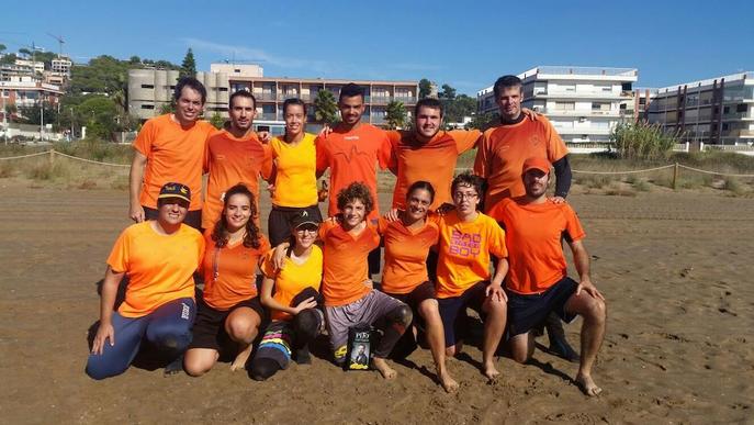 El Club Marracos Lleida debuta al Campionat d'Espanya mixt de platja d’ultimate frisbee
