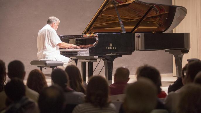 El pianista Josep Maria Colom posa punt final al Festival de Concabella