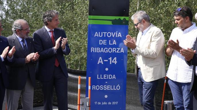 Foment només accepta l’Autovía de la Ribagorza sense rètols en català