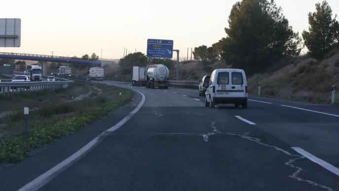 El transport de Lleida reclama a Foment una renovació integral de l'A-2 el 2018