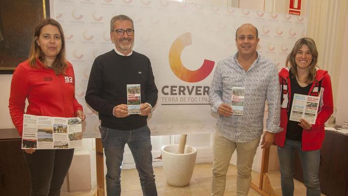 Cervera crea dues rutes en BTT dels germans Màrquez