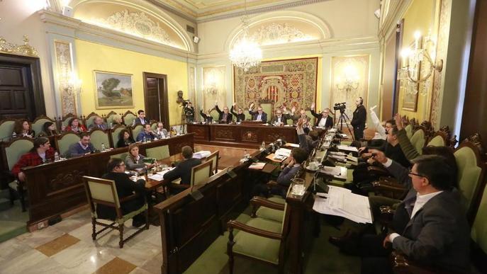 PSC, Cs i PP aproven el pressupost de 164,7M€ de la Paeria amb la resta de l’oposició en contra