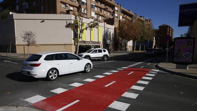 Canvis al carril bici en tres punts de Lleida