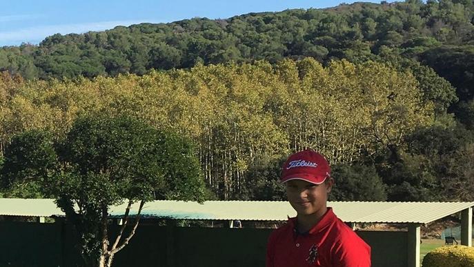 Un golfista lleidatà de 13 anys guanya una beca per entrenar-se a Florida
