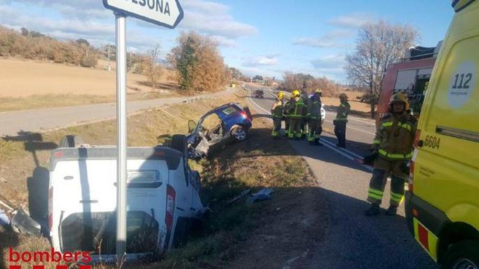 Set ferits per accidents a les carreteres lleidatanes