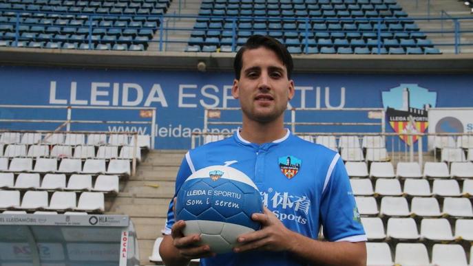 Juanto Ortuño: “Vinc amb l'objectiu d'ajudar el Lleida a ficar-se en el 'play-off”